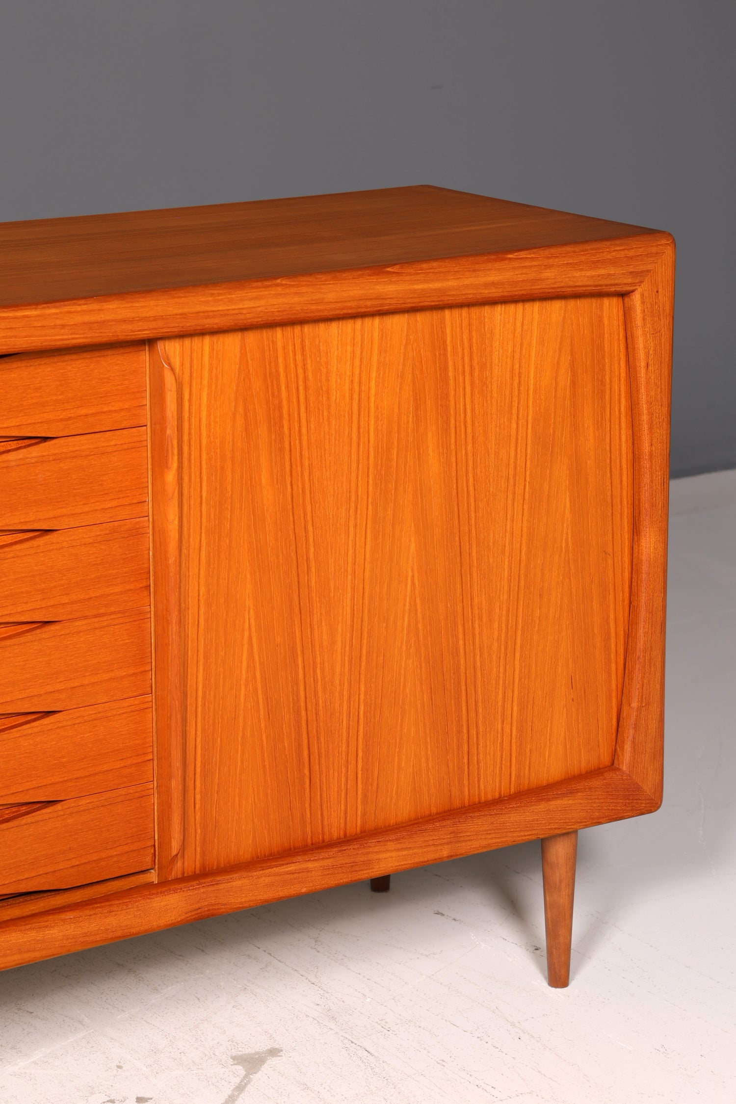 Original Dyrlund Schrank Mid Century Sideboard Danish Design Teak Holz TV Schrank 60s Buffet