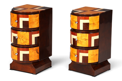 Zwei Wunderschöne Art Deco Stil Kommoden - Einzigartige Möbelstücke für jeden Raum