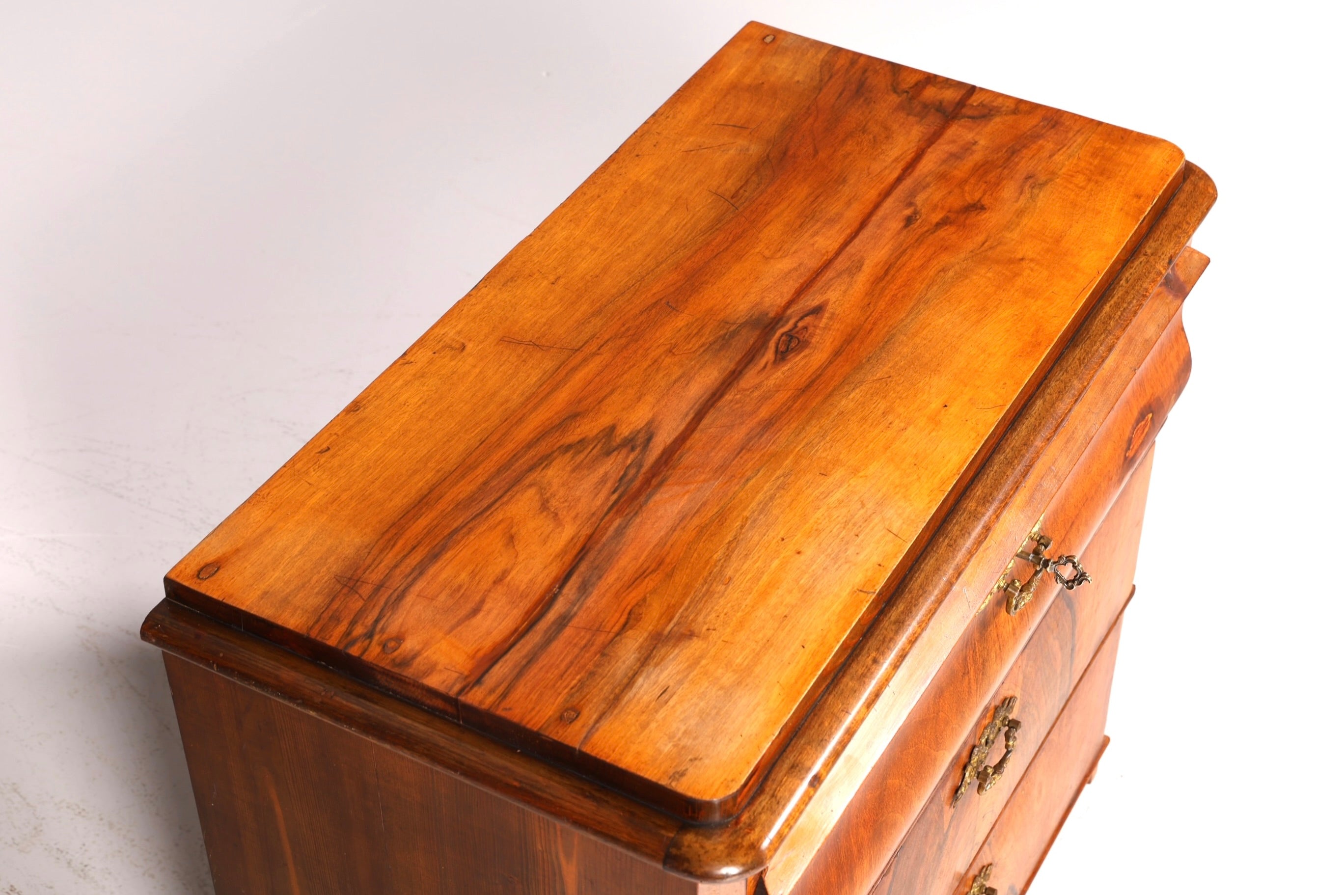 Stilvolle Louis Philippe Kommode Nussbaum Biedermeier Schubladenkommode um 1890