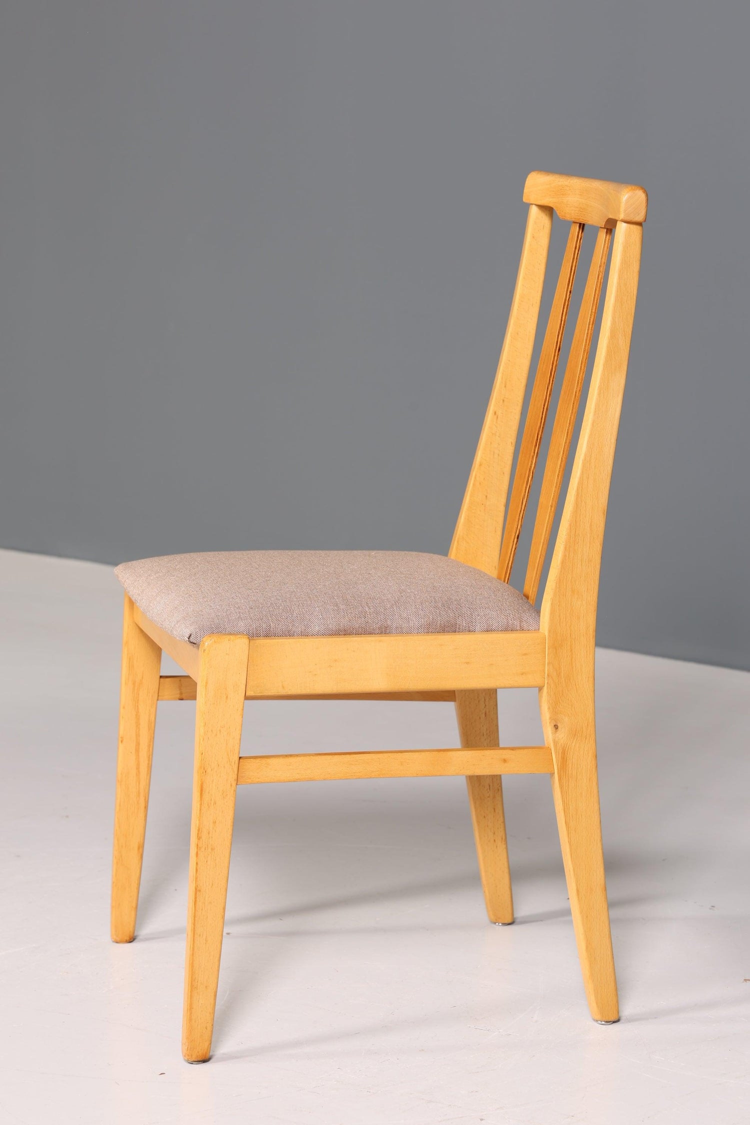 Schlichter Mid Century Stuhl Retro Sekretär Stuhl Danish Design Küchenstuhl Esszimmer Stuhl
