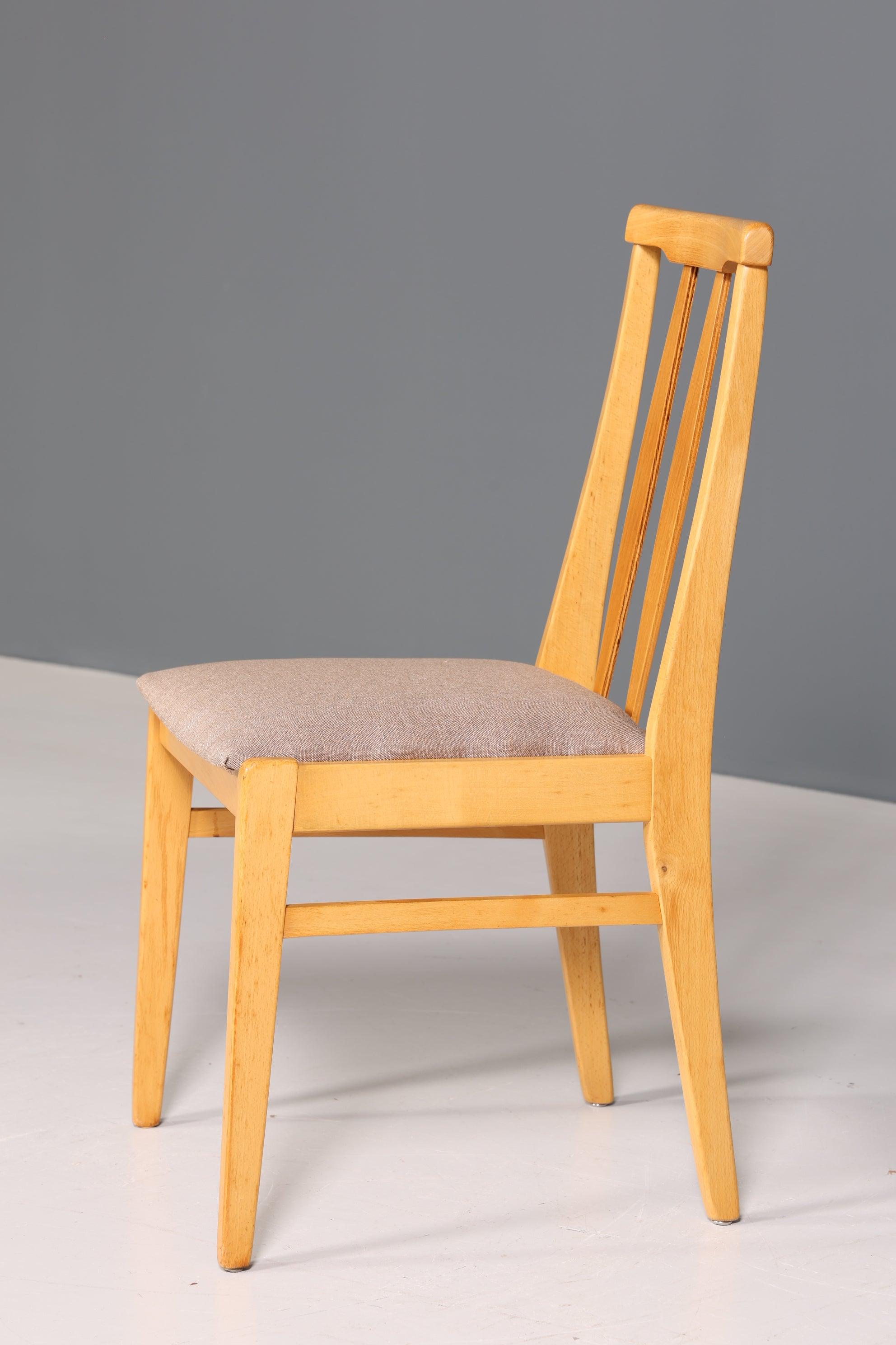 Schlichter Mid Century Stuhl Retro Sekretär Stuhl Danish Design Küchenstuhl Esszimmer Stuhl
