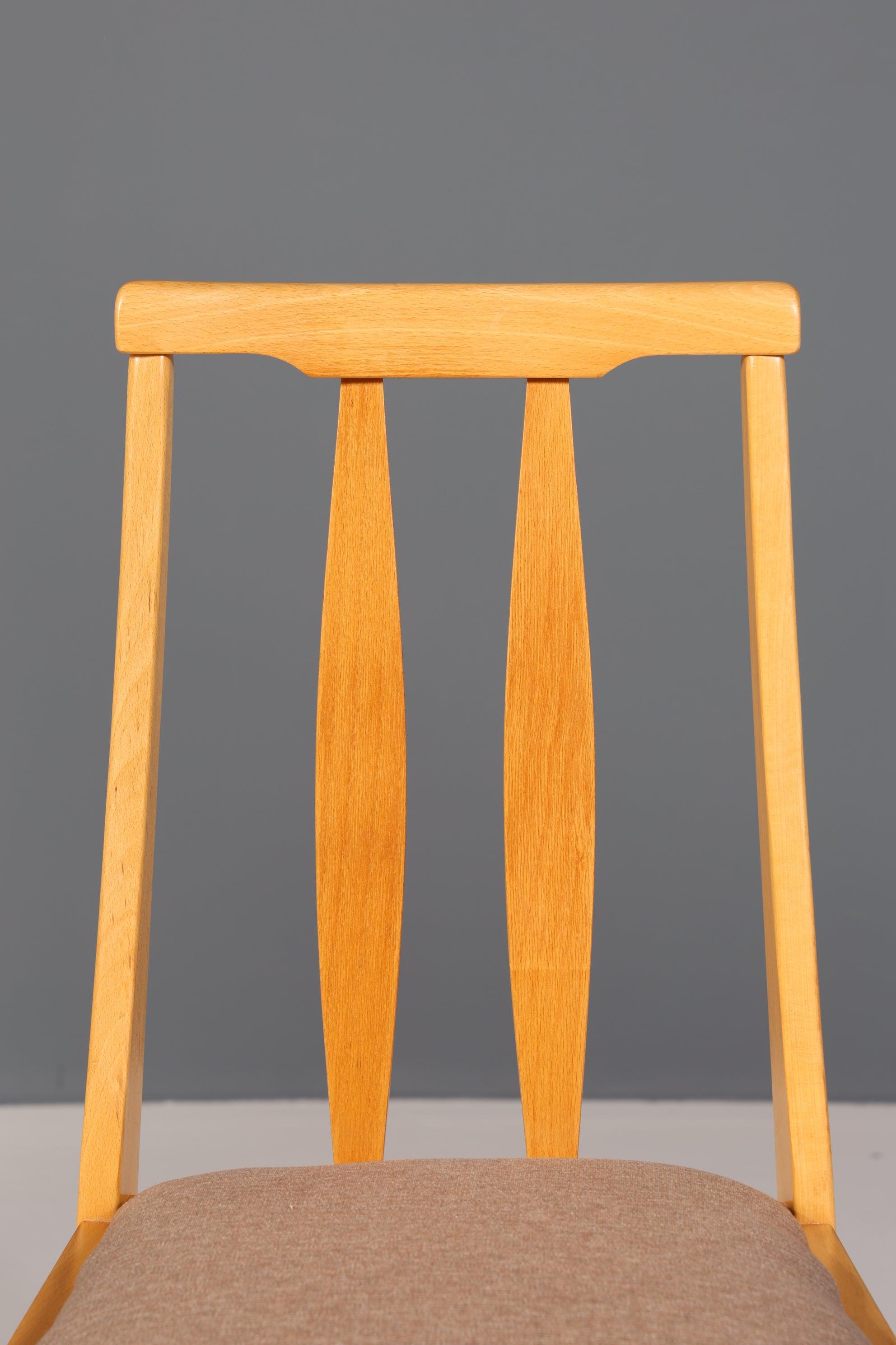 Schlichter Mid Century Stuhl Retro Sekretär Stuhl Danish Design Küchenstuhl Esszimmer Stuhl