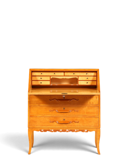 Traumhafter Sekretär um 1930 Büro Kommode echt Holz Sekretär Schreibtisch Kommode
