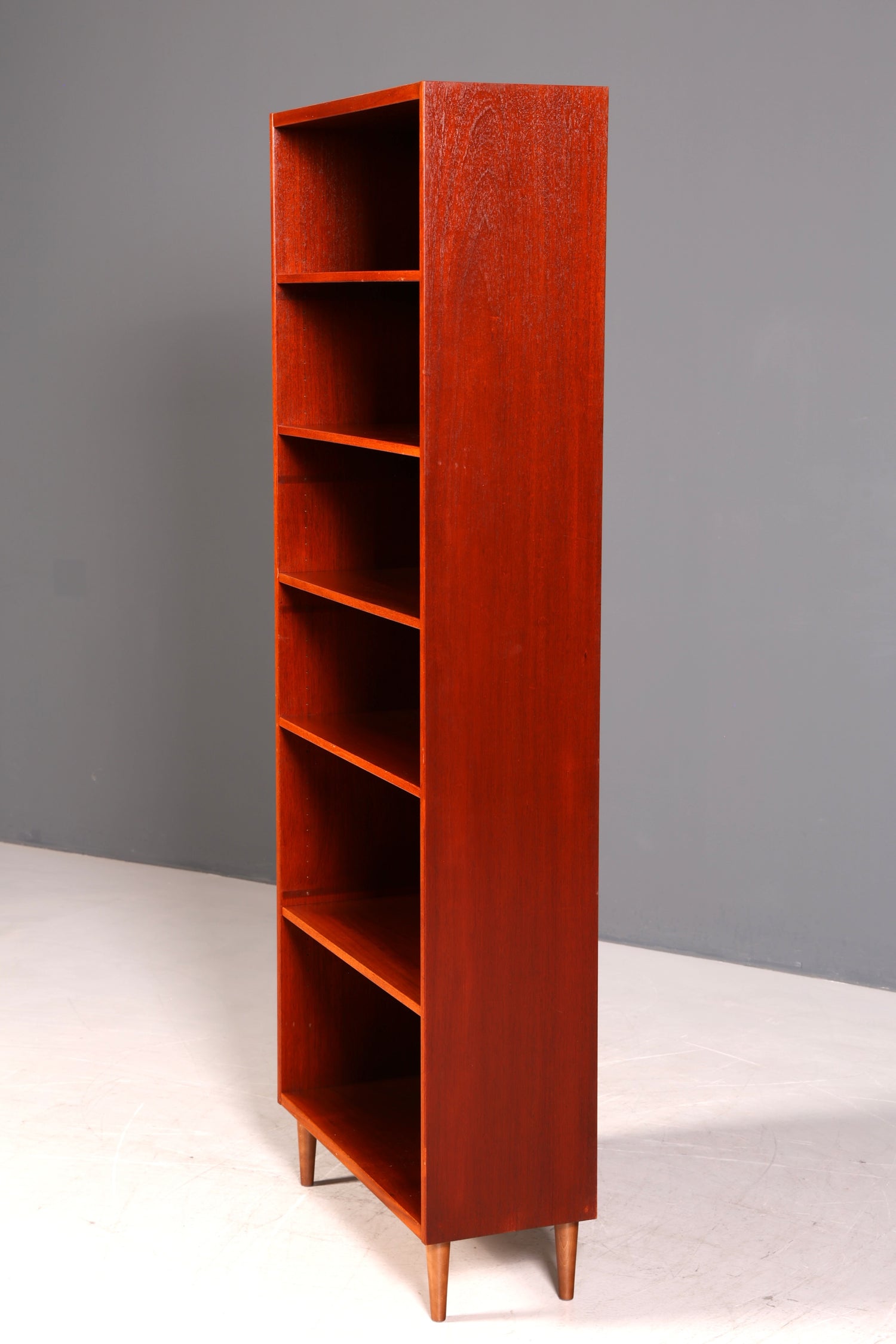 G428 Finish Schlichtes Mid Century Regal Vintage Bücherregal Schrank Buchablage 60s Bookshelf (Kopie 3)