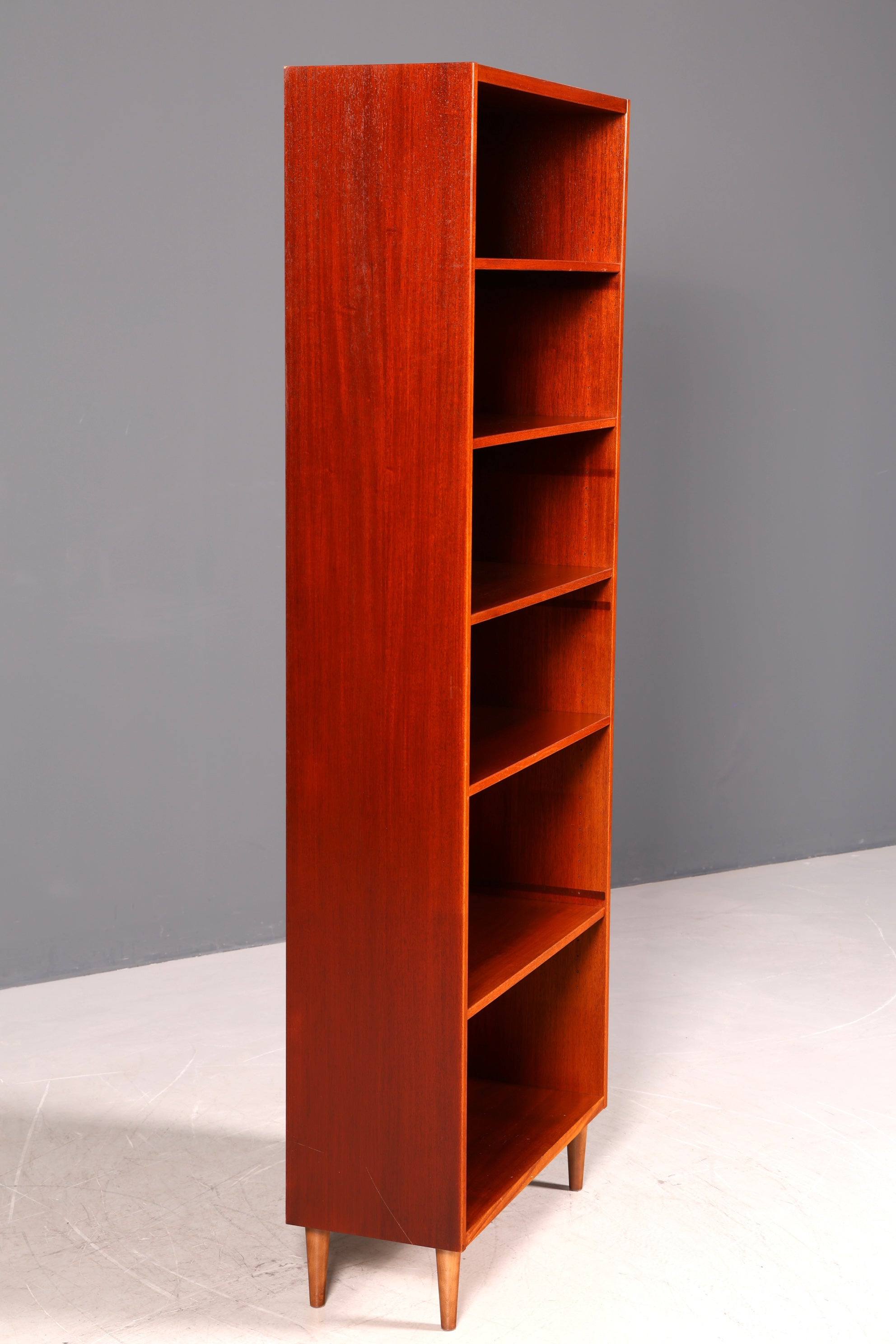 G428 Finish Schlichtes Mid Century Regal Vintage Bücherregal Schrank Buchablage 60s Bookshelf (Kopie 3)
