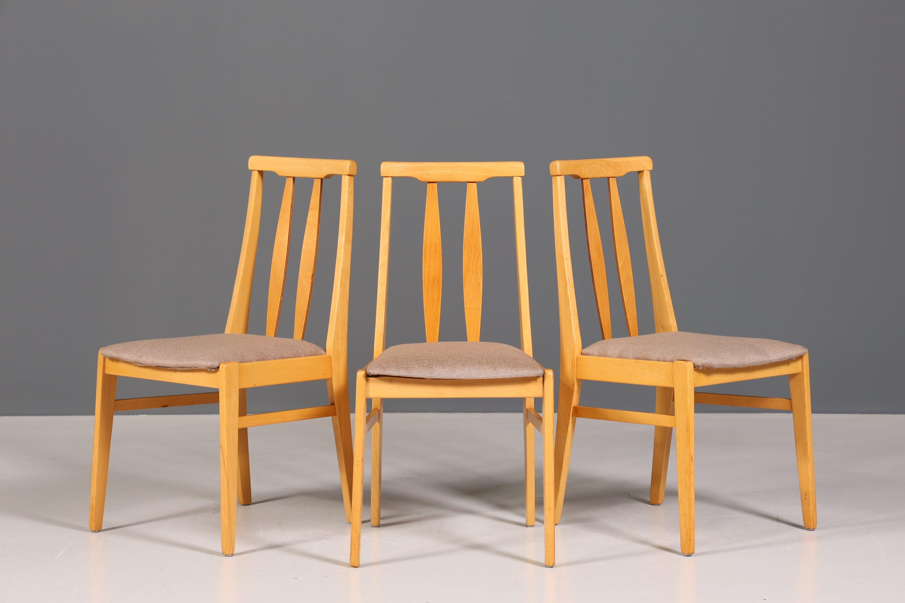 Schlichter Mid Century Stuhl Retro Sekretär Stuhl Danish Design Küchenstuhl Esszimmer Stuhl