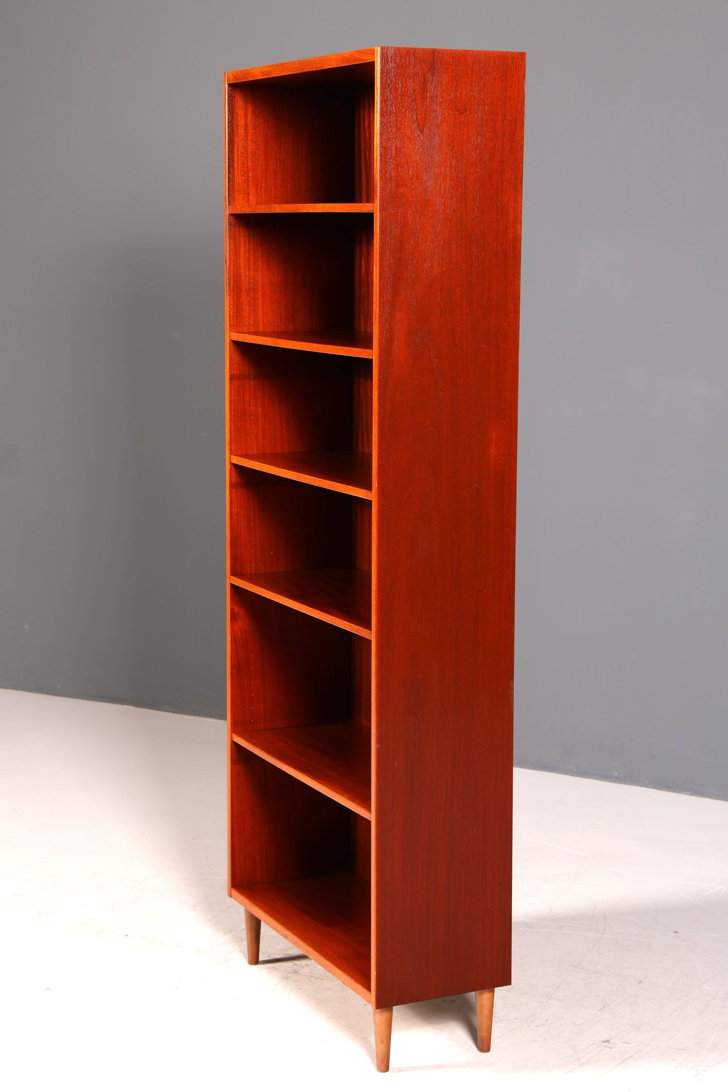G429 Finish Schlichtes Mid Century Regal Vintage Bücherregal Schrank Buchablage 60s Bookshelf (Kopie 2)