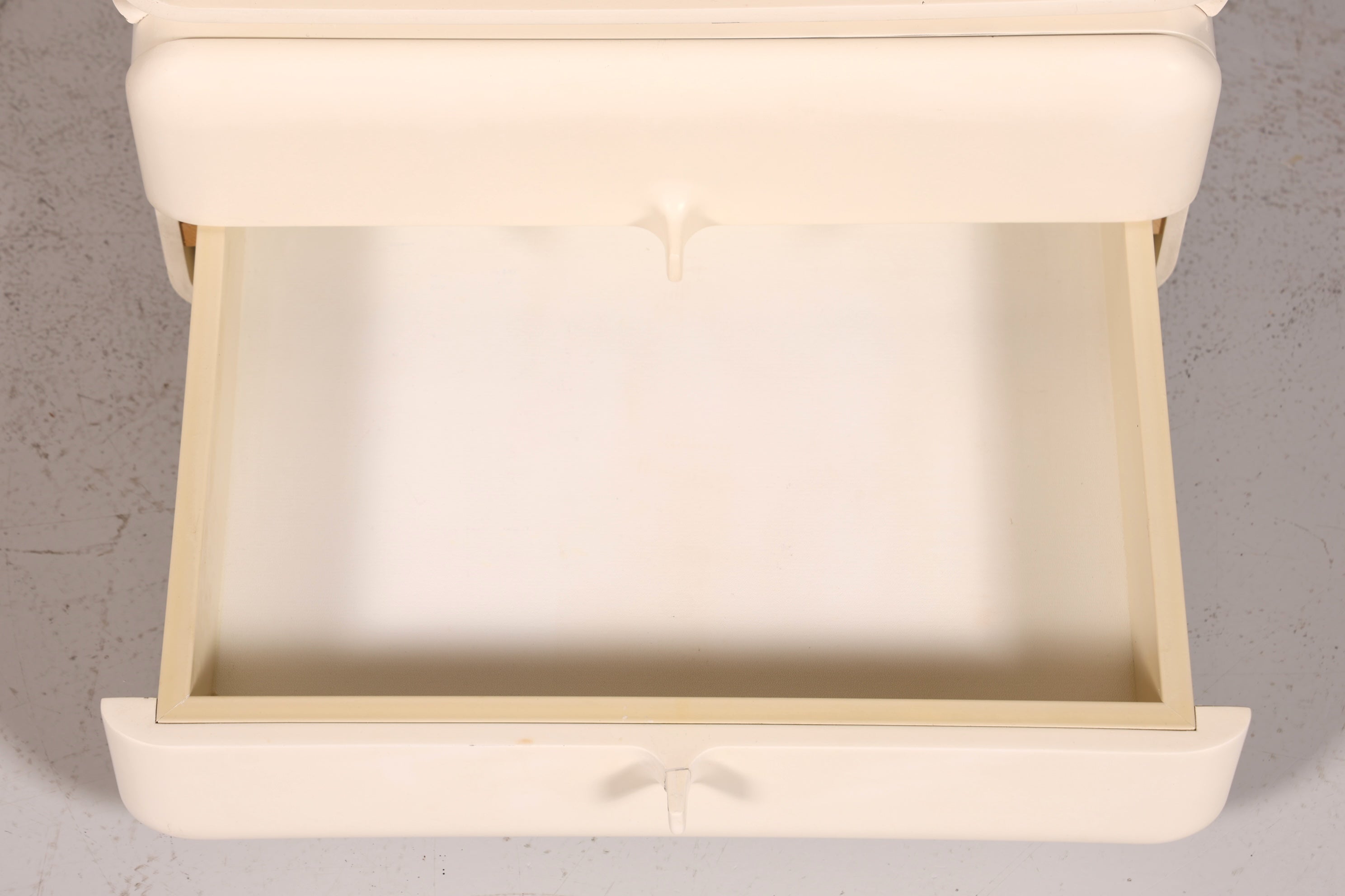 Seltene Mid Century Kommode Space Age Module Nachttisch Design Frankreich Vintage Schubladenkommode 4 von 5