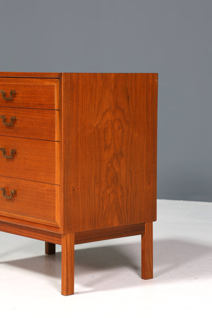 Wunderschöne Mid Century Kommode &quot;Made in Sweden&quot; Teak Holz Schubladenkommode Flur Kommode Nachttisch
