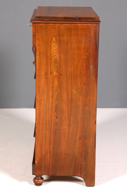 Wunderschöne Gründerzeit Kommode um 1890 Jugendstil Vertiko Antik Chiffoniere Wäschekommode