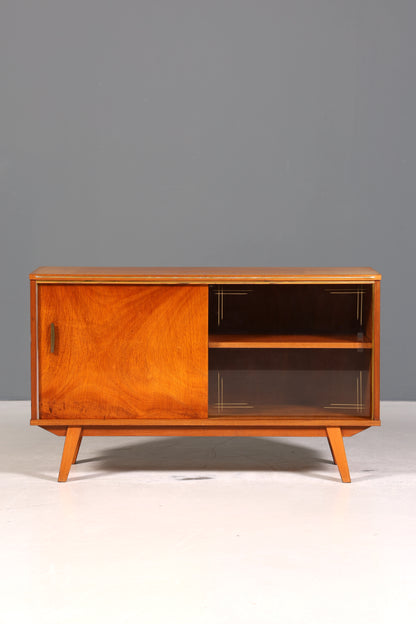 Wunderschönes Mid Century Sideboard Vintage Vitrine Retro Kommode TV Schrank Flurkommode 60s