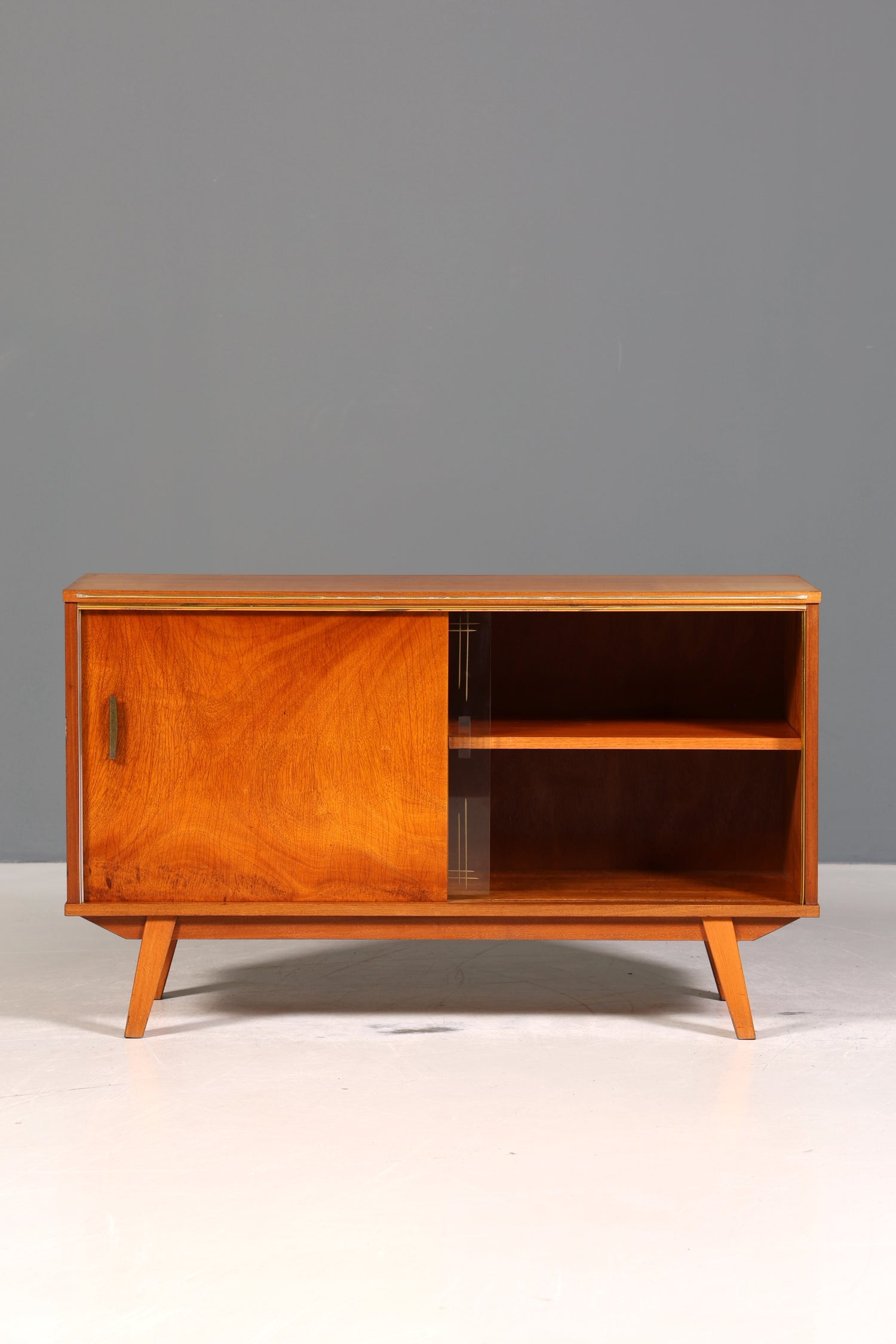 Wunderschönes Mid Century Sideboard Vintage Vitrine Retro Kommode TV Schrank Flurkommode 60s