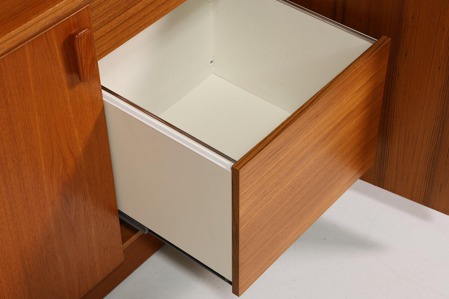 Traumhafter Mid Century Rollladen Sekretär Danish Design Büro Schrank 60er Jahre Schreib Kommode