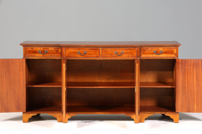 Wunderschönes Englisches Sideboard echt Holz Schrank Antik Stil Buffetschrank Kommode
