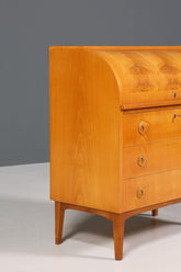 Stilvoller Mid Century Rollladen Sekretär Danish Design Retro Büro Schrank Vintage Büro Kommode