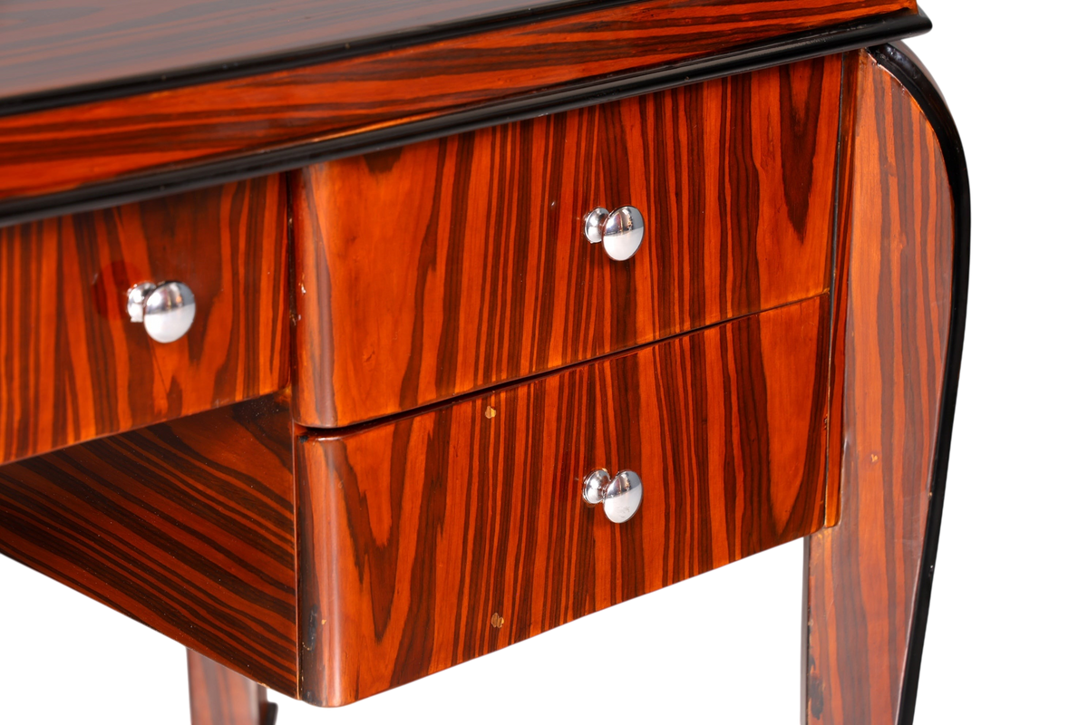 Wunderschöner Art Deco Stil Schreibtisch Bürotisch Antik Stil Office Desk