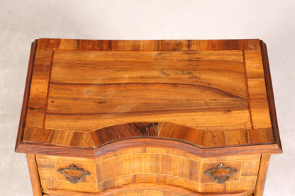 Wunderschöne Chippendale Kommode Barock Stil Nachttisch echt Holz Beistelltisch Ablagetisch