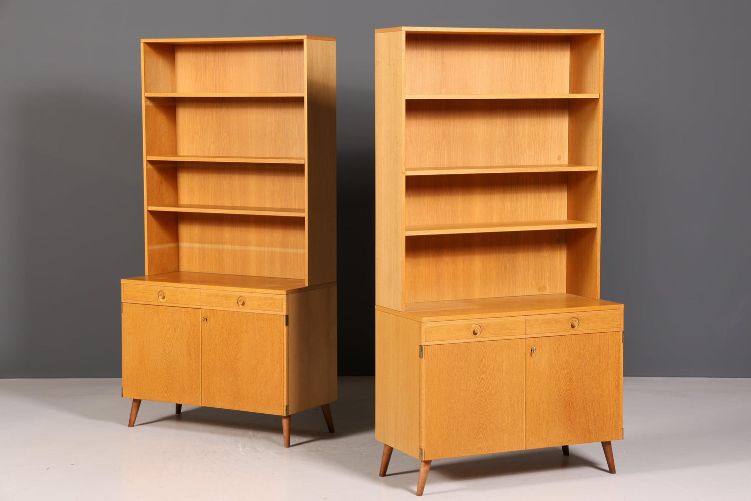 Original Bodafors &quot;Bertil Fridhagen&quot; Regal echt Holz Schrank Bücherregal Kommode Bücherschrank 60s 1 von 2