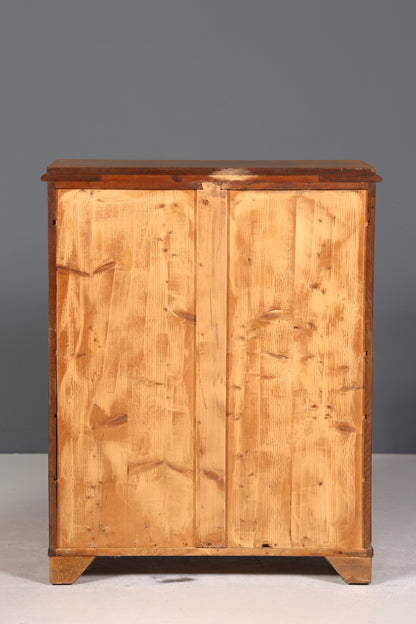 Stilvoller Biedermeier Sekretär Vertiko Louis Philippe Highboard Kommode Schubladenkommode