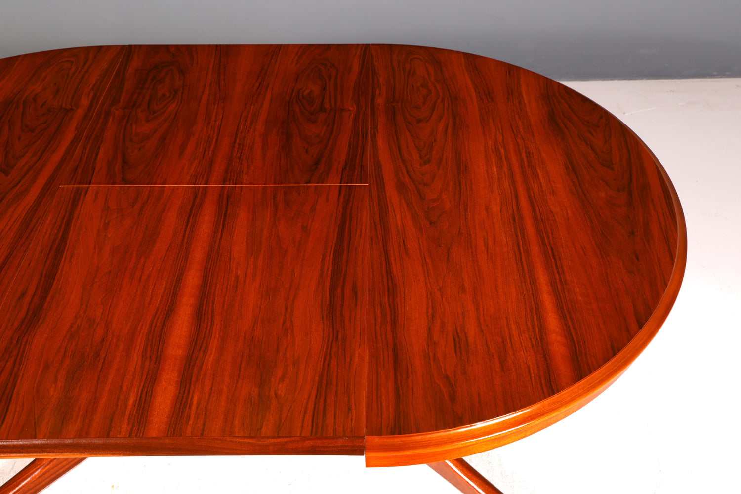 Wunderschöner Mid Century Esstisch rund ausziehbar Echt Holz Vintage Tisch Retro Danish Design Küchentisch Esszimmertisch