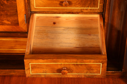 G442 Finish Wunderschöner Gründerzeit Sekretär Kommode Jugendstil Schubladenkommode Antik Vertiko (Kopie)