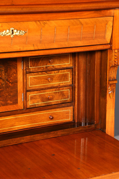 G442 Finish Wunderschöner Gründerzeit Sekretär Kommode Jugendstil Schubladenkommode Antik Vertiko (Kopie)