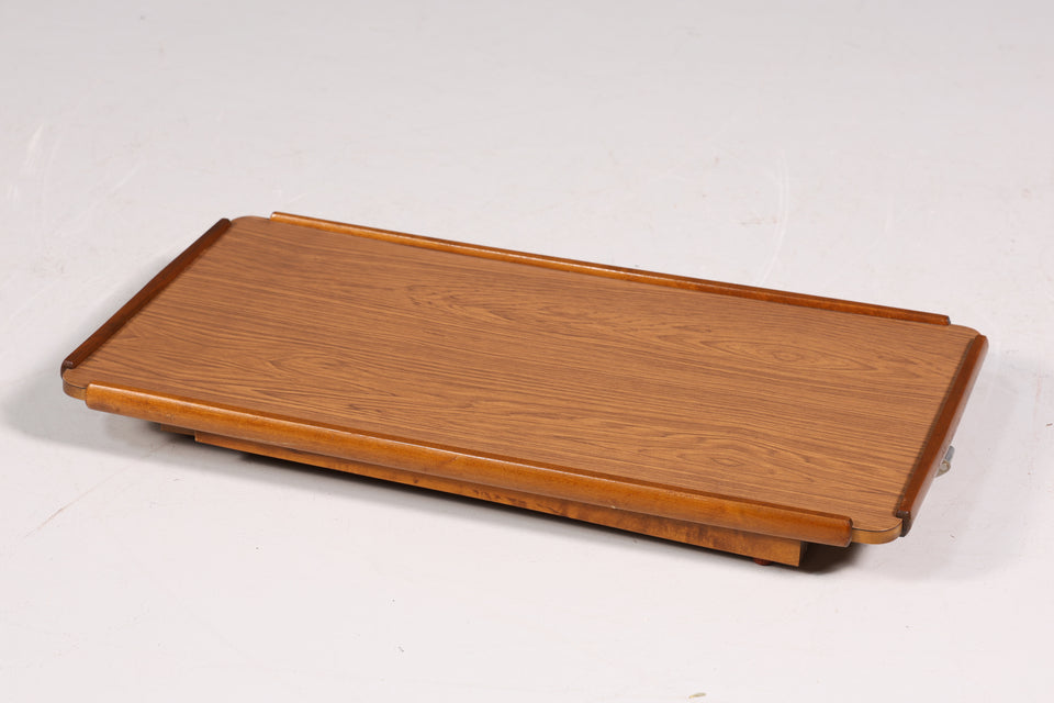 Schlichter Mid Century Beistelltisch Vintage Servier Tisch Tablett 60s 70s