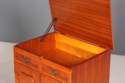 Traumhafter Englischer Schrank echt Holz Hifi Kommode Antik Stil Schallplatten Schrank 60s