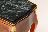 Wunderschöner Louis XV Beistelltisch Barock Stil Ablagetisch Marmor Kommode Telefontisch