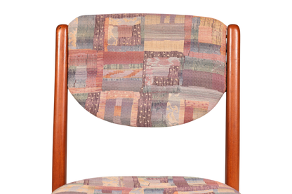 Schlichter Mid Century Stuhl Retro Esszimmer Stuhl Danish Design Küchenstuhl Teak Holz Sekretär Stuhl 1 von 2