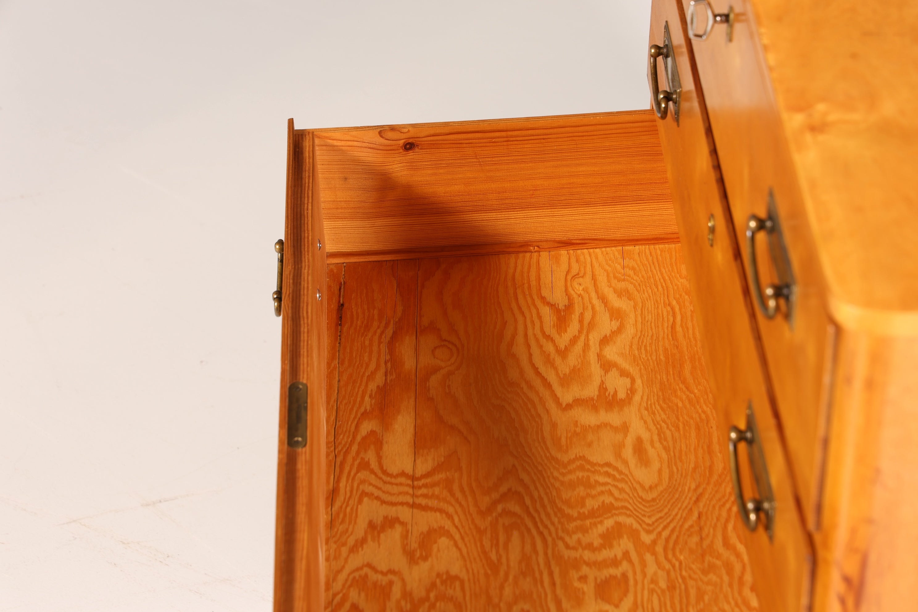 Stilvolle Mid Century Kommode Vintage Sideboard Birke Vertiko Wäschekommode 60er Jahre Schubladenkommode