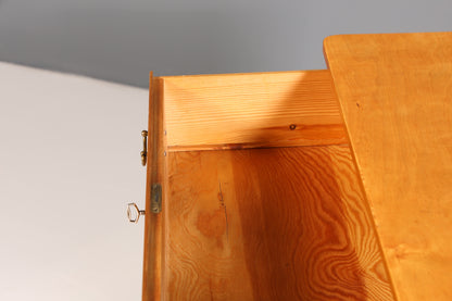 Stilvolle Mid Century Kommode Vintage Sideboard Birke Vertiko Wäschekommode 60er Jahre Schubladenkommode