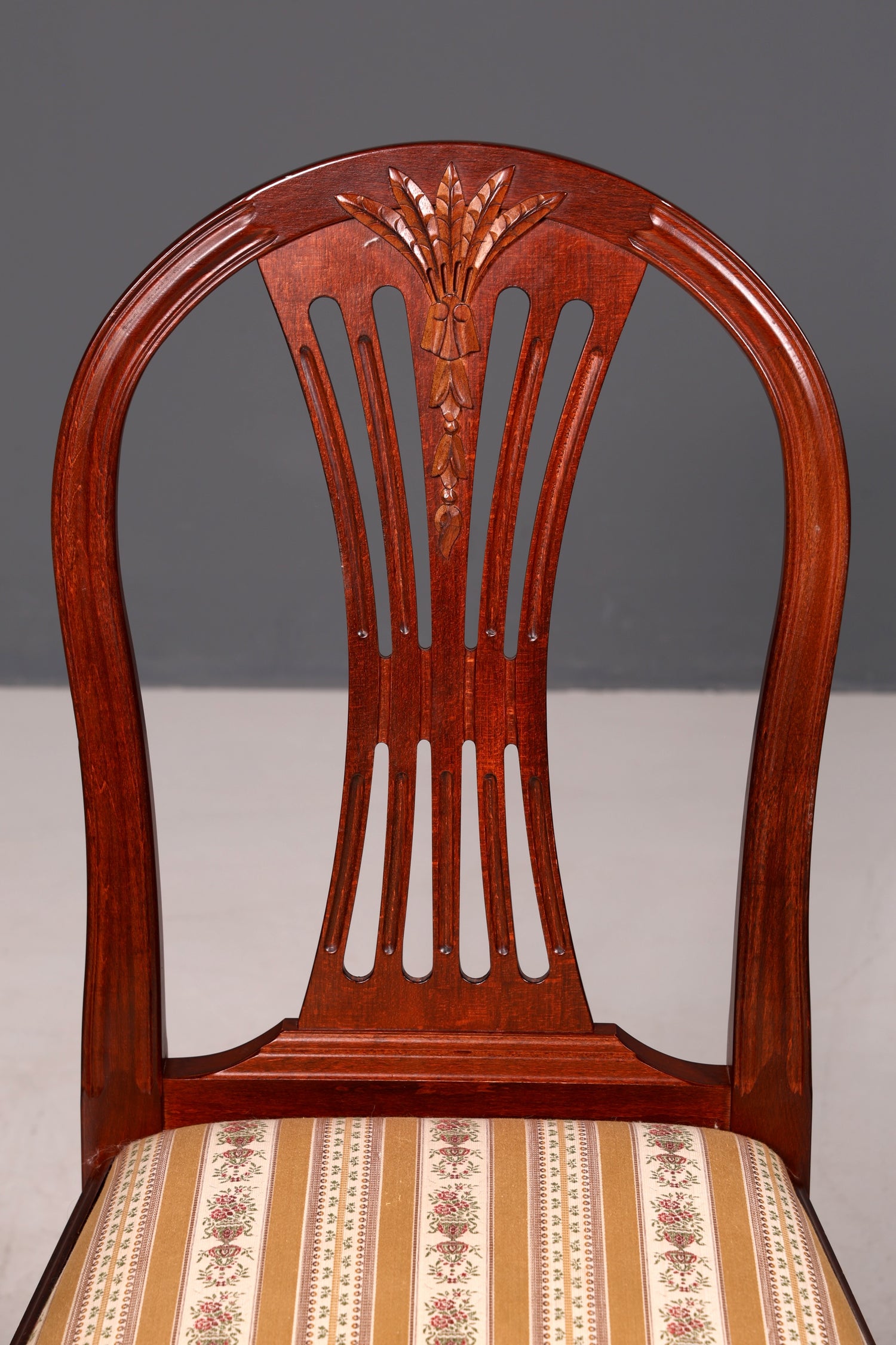 G452 Finish cm 4x Edle Englische Stühle Englisch Dining Chairs Antik 60er Jahre Küchenstühle Stuhlset (Kopie)