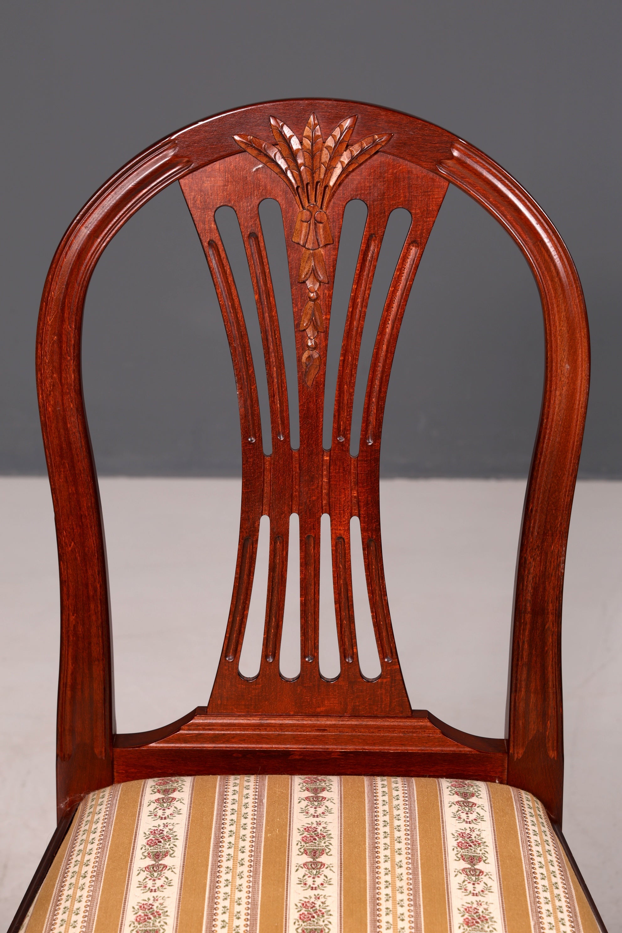 G452 Finish cm 4x Edle Englische Stühle Englisch Dining Chairs Antik 60er Jahre Küchenstühle Stuhlset (Kopie)