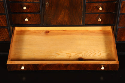 Stilvoller Biedermeier Sekretär Vertiko Antik Kommode Louis Philippe Schreibkommode