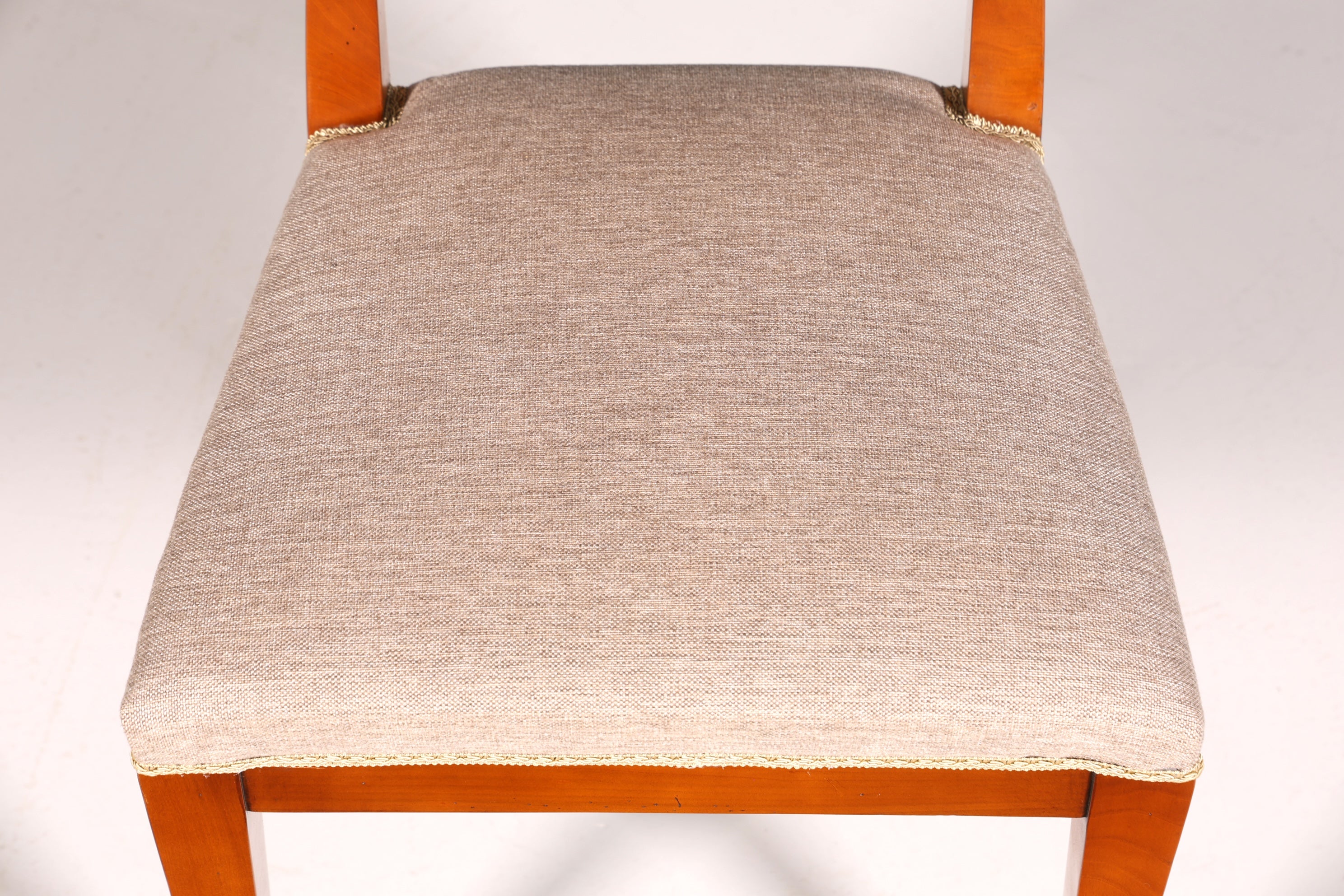 4x Edle Englische Stühle Englisch Dining Chairs Antik 60er Jahre Eibe Küchenstühle Stuhlset