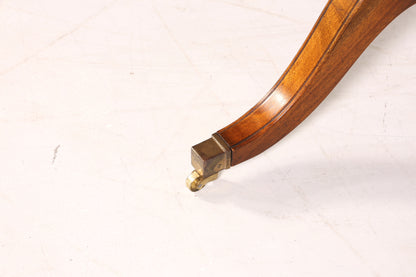 Wunderschöner Englischer Schreibtisch echt Lederauflage Regency Stil Bürotisch Antik Stil Office Desk