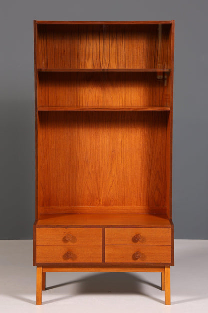 Wunderschönes Mid Century Regal Danish Design Schrank Retro Bücherregal Kommode