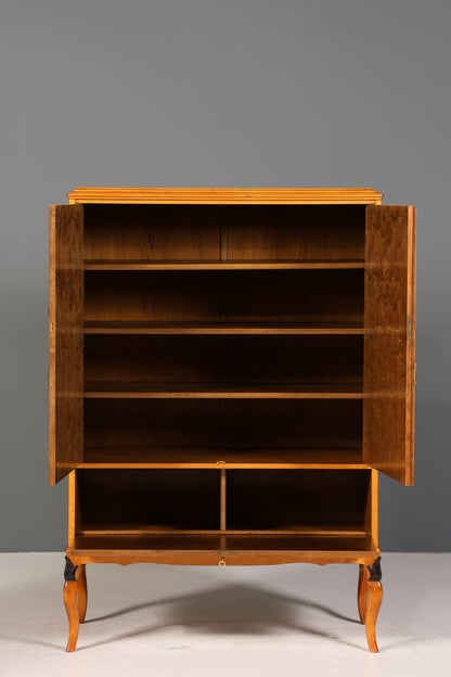 Stilvoller Original Art Deco Schrank Vertiko Kleiderschrank um 1940
