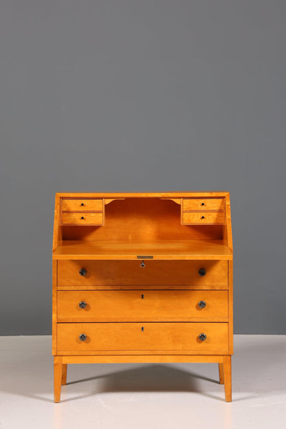 Traumhafter Sekretär im Biedermeier Stil um 1940 Schreibmöbel echt Holz Office Kommode