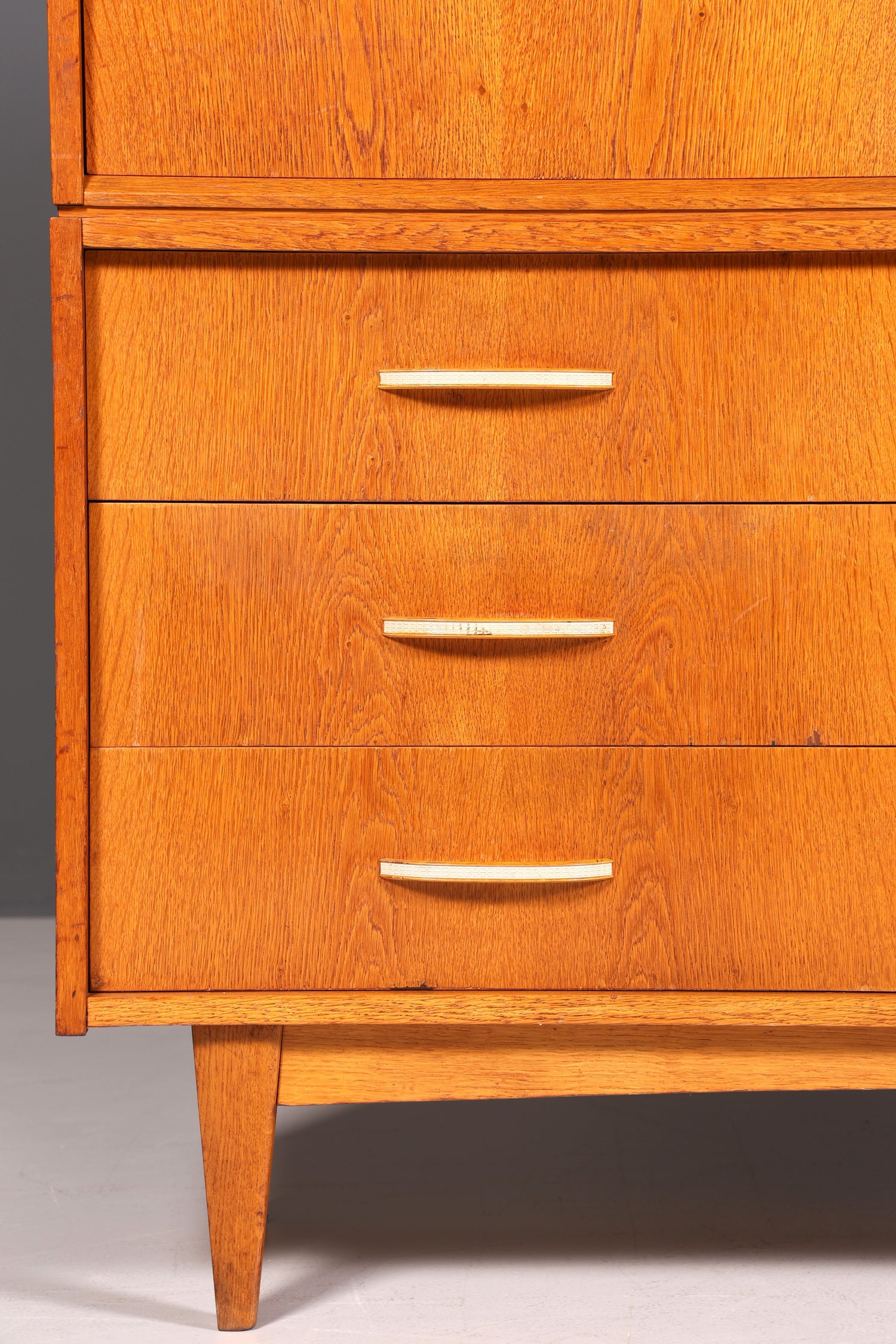 Traumhafter Mid Century Schrank Vitrine Vintage Retro Highboard Vitrinenschrank 60s Regal