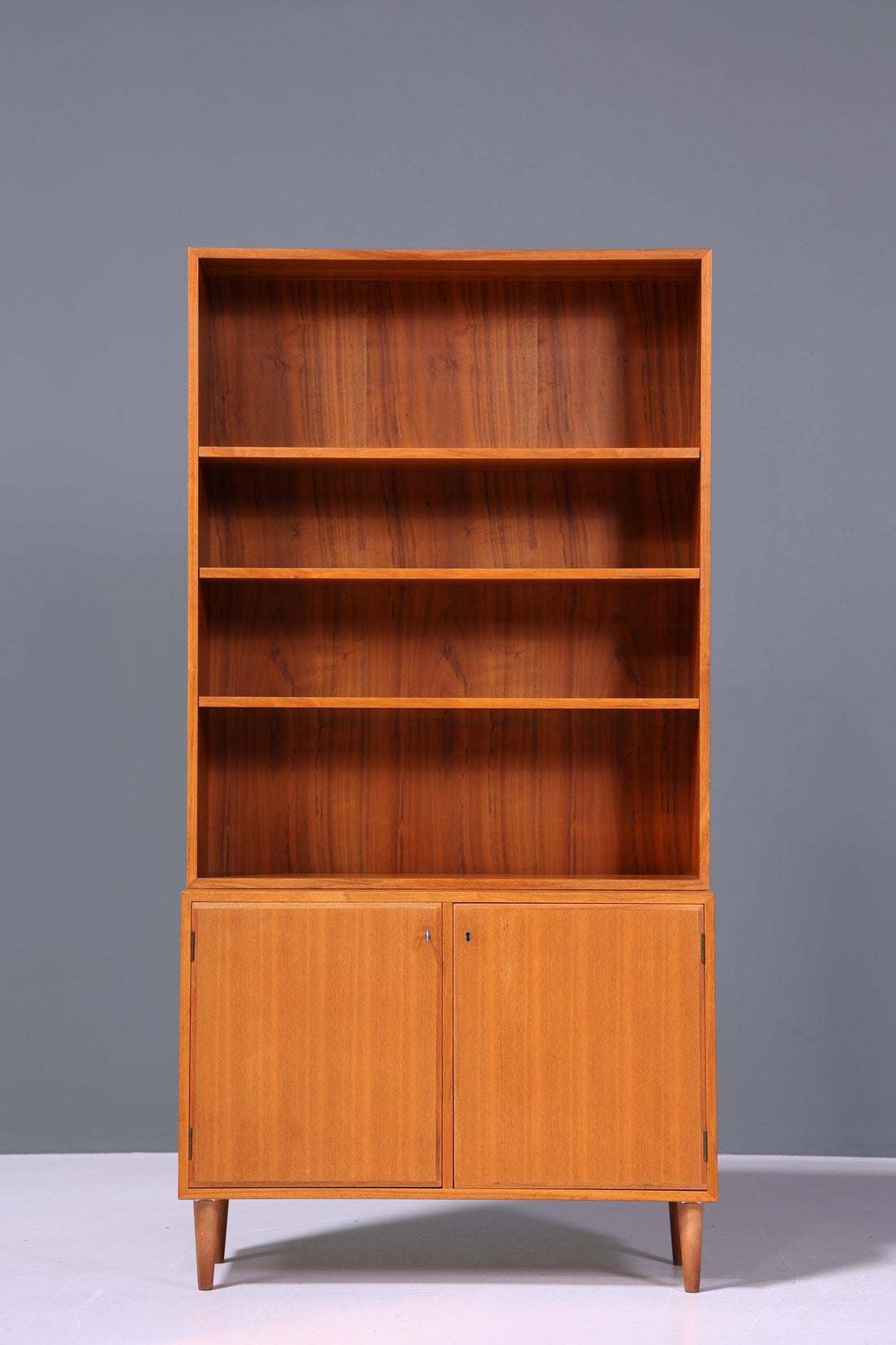 Wunderschönes Mid Century Regal &quot;Made in Denmark&quot; Bücherregal Retro Schrank Danish Design Kommode