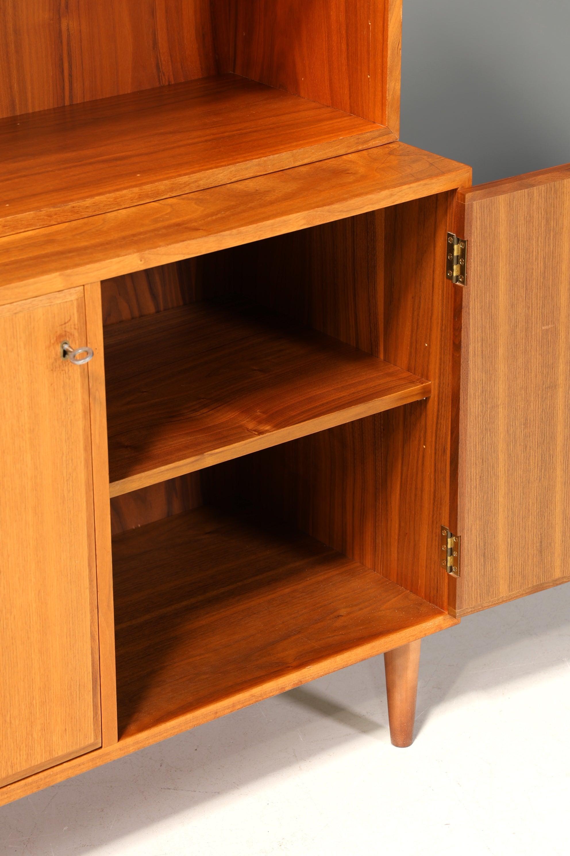 Wunderschönes Mid Century Regal &quot;Made in Denmark&quot; Bücherregal Retro Schrank Danish Design Kommode
