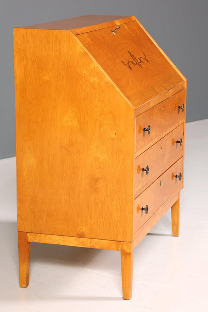 Traumhafter Sekretär im Biedermeier Stil um 1940 Schreibmöbel echt Holz Office Kommode
