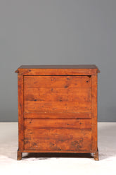 Stilvolle Gründerzeit Kommode Louis Philippe Nussbaum Schubladen Kommode Sideboard um 1880