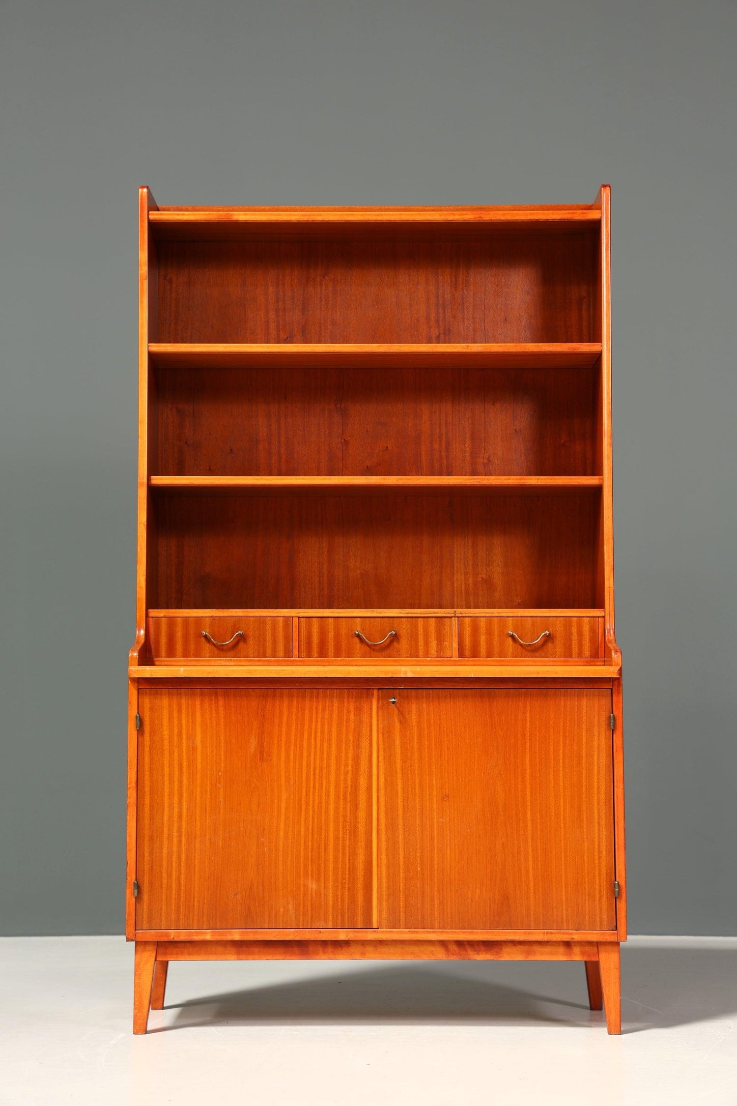 Stilvoller Mid Century Schrank &quot;Made in Denmark&quot; Highboard Sekretär Holz Regal Skandinvisches Design