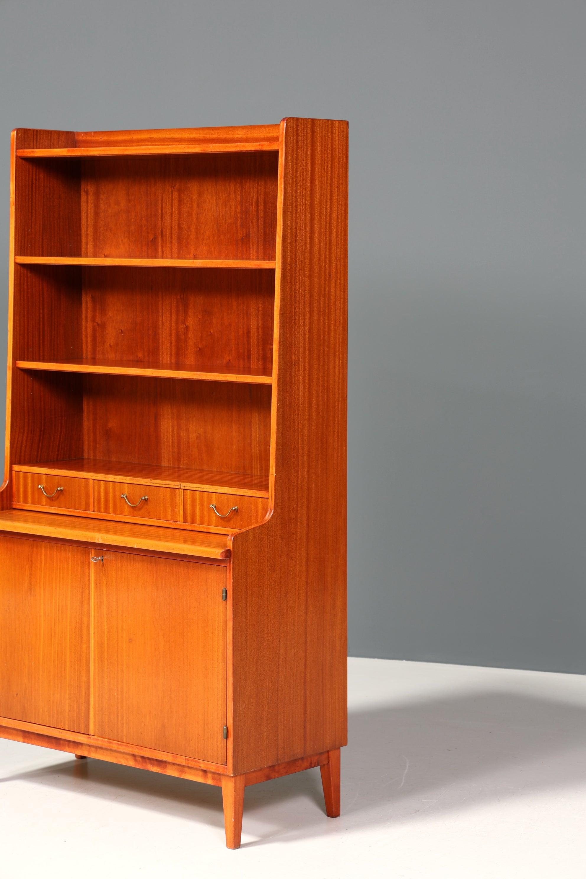 Stilvoller Mid Century Schrank &quot;Made in Denmark&quot; Highboard Sekretär Holz Regal Skandinvisches Design