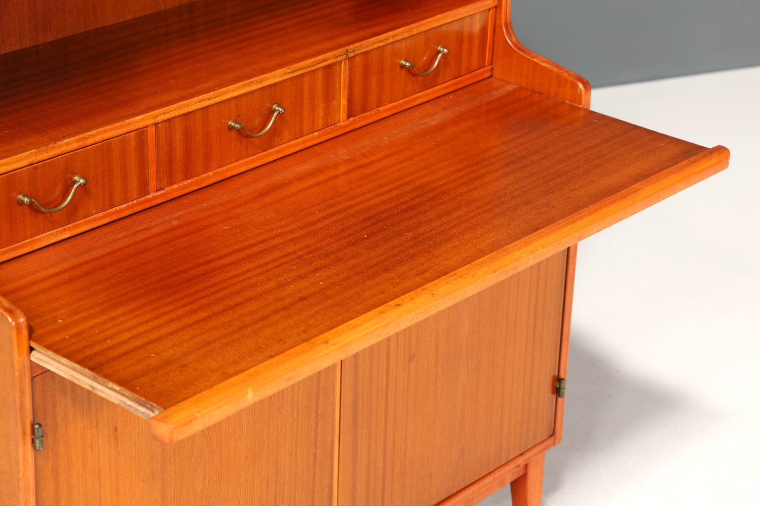 Stilvoller Mid Century Schrank &quot;Made in Denmark&quot; Highboard Sekretär Holz Regal Skandinvisches Design