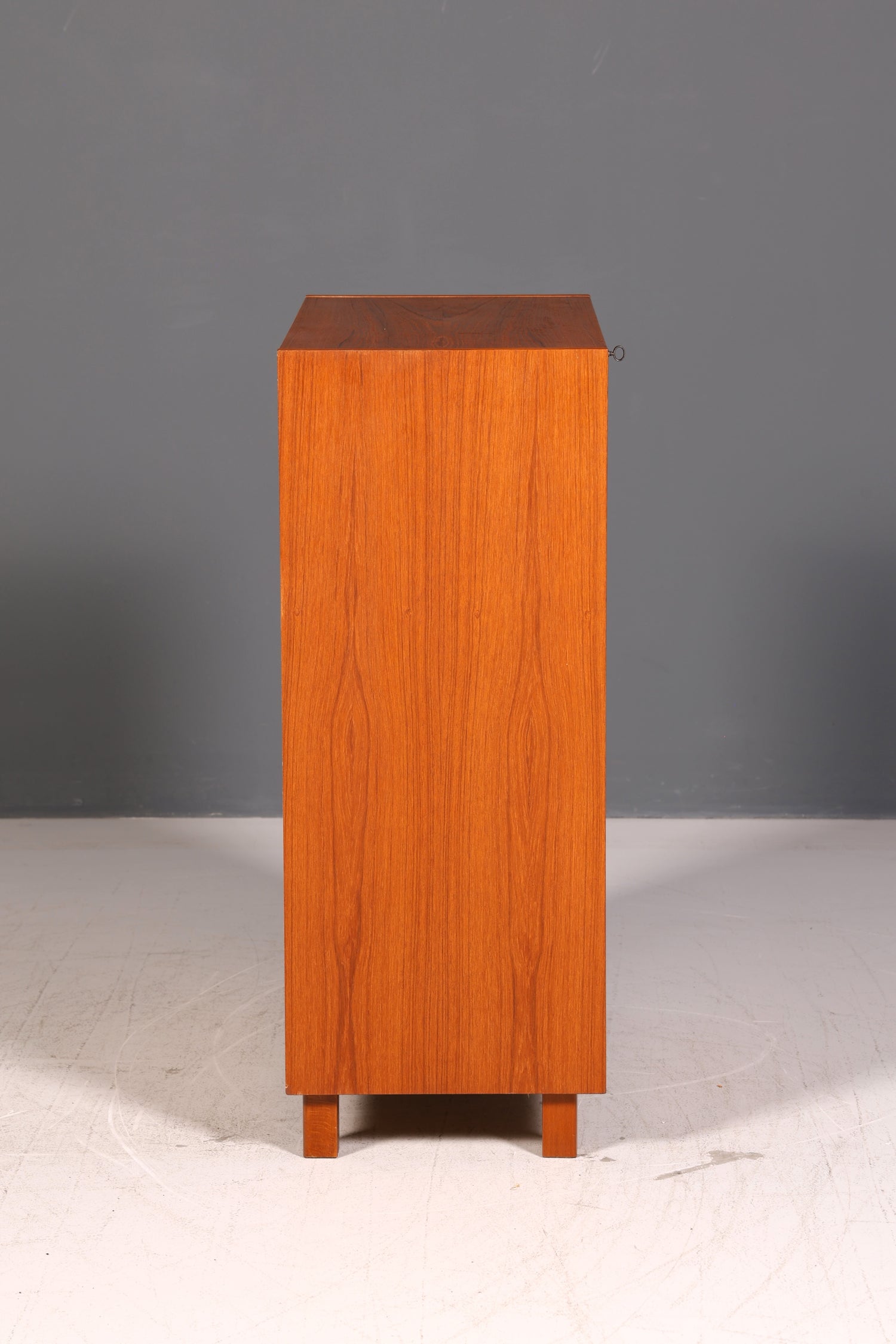 Wunderschöne Mid Century Kommode Teak Danish Design Vintage Vertiko 60s 70s Schrank Schubladenkommode Holz Retro
