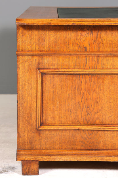 Traumhafter Gründerzeit Schreibtisch Jugendstil Bürotisch echt Holz Antik Office Desk